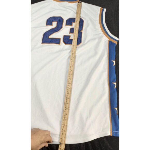 NU Gear Vintage Washington Wizards Blank Name NBA jersey #23 Size XXL 2XL - Picture 9 of 11